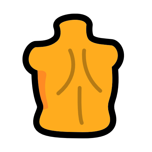 An emoji yellow back.