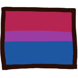 the bisexual flag