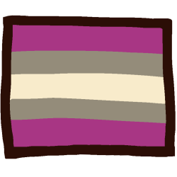 the greysexual flag