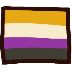 the nonbinary flag