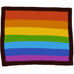 the rainbow flag
