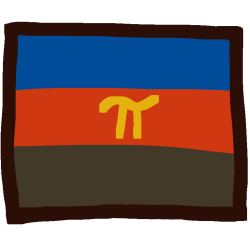the polyamorous flag