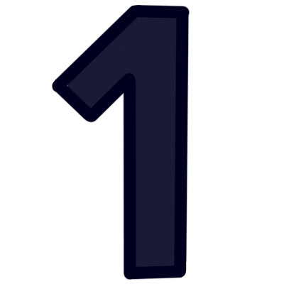 The aurebesh letter 'isk' in very dark blue.