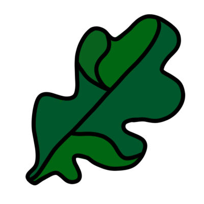 an oakleaf.