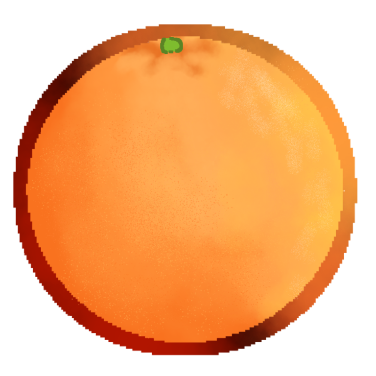 An orange