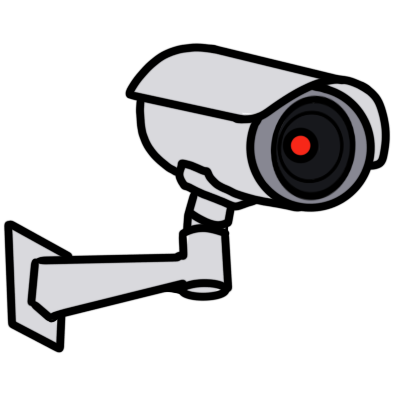 a CCTV camera.